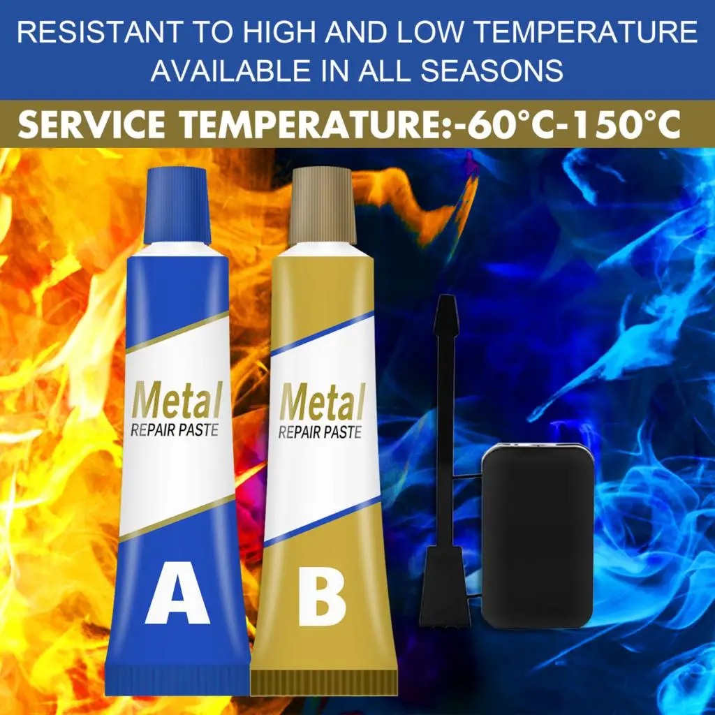 20g/50g/80g/100g 빠른 건조 냉간 용접 접착제 철 금속 수리 용접제 접착제, 산업용 수리 접착제