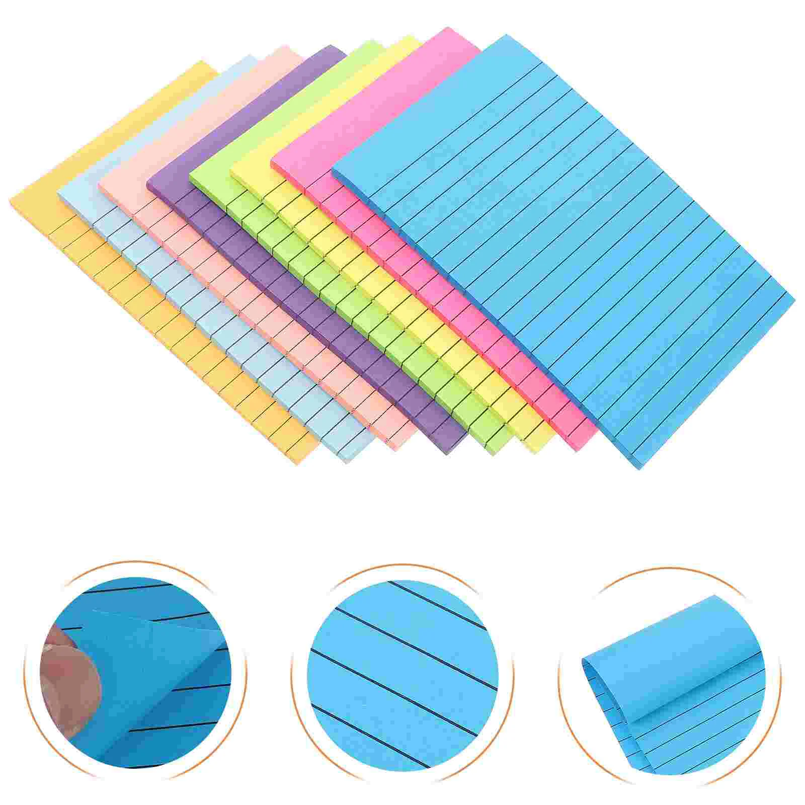 

8 книжных блокнотов, клейкие блокноты, восхитительные Стикеры, офисные блокноты для записей, блокноты, бумажные цветные индексы, милые