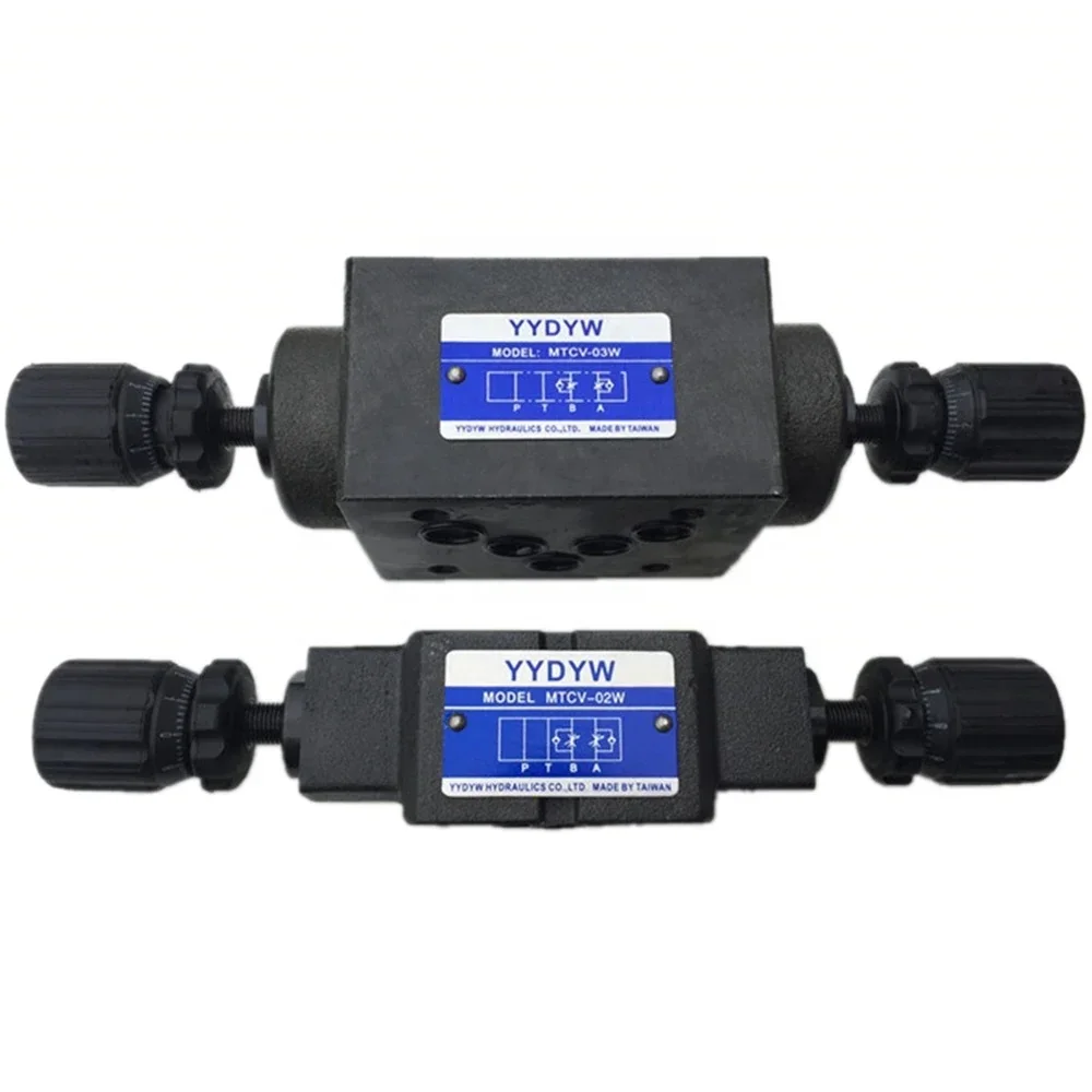 

MTCV-02 MTCV-02A MTCV-02B MTCV-02W Superposition Throttle Check Valve