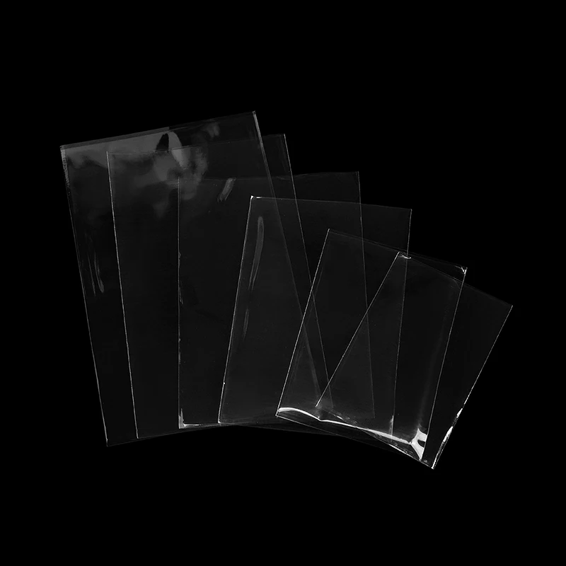 100–200 Stück transparente Plastiktüten für Süßigkeiten, Lutscher, Kekse, Verpackung, Zellophanbeutel, Weihnachten, Hochzeit, Geburtstag, Party, Geschenktüte – Detail 4