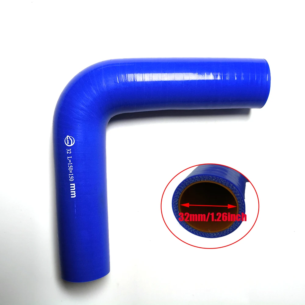 Codo 3x3 Pulgadas De 90° Grados De Hule Para Filtro De Aire. | Envío Gratis