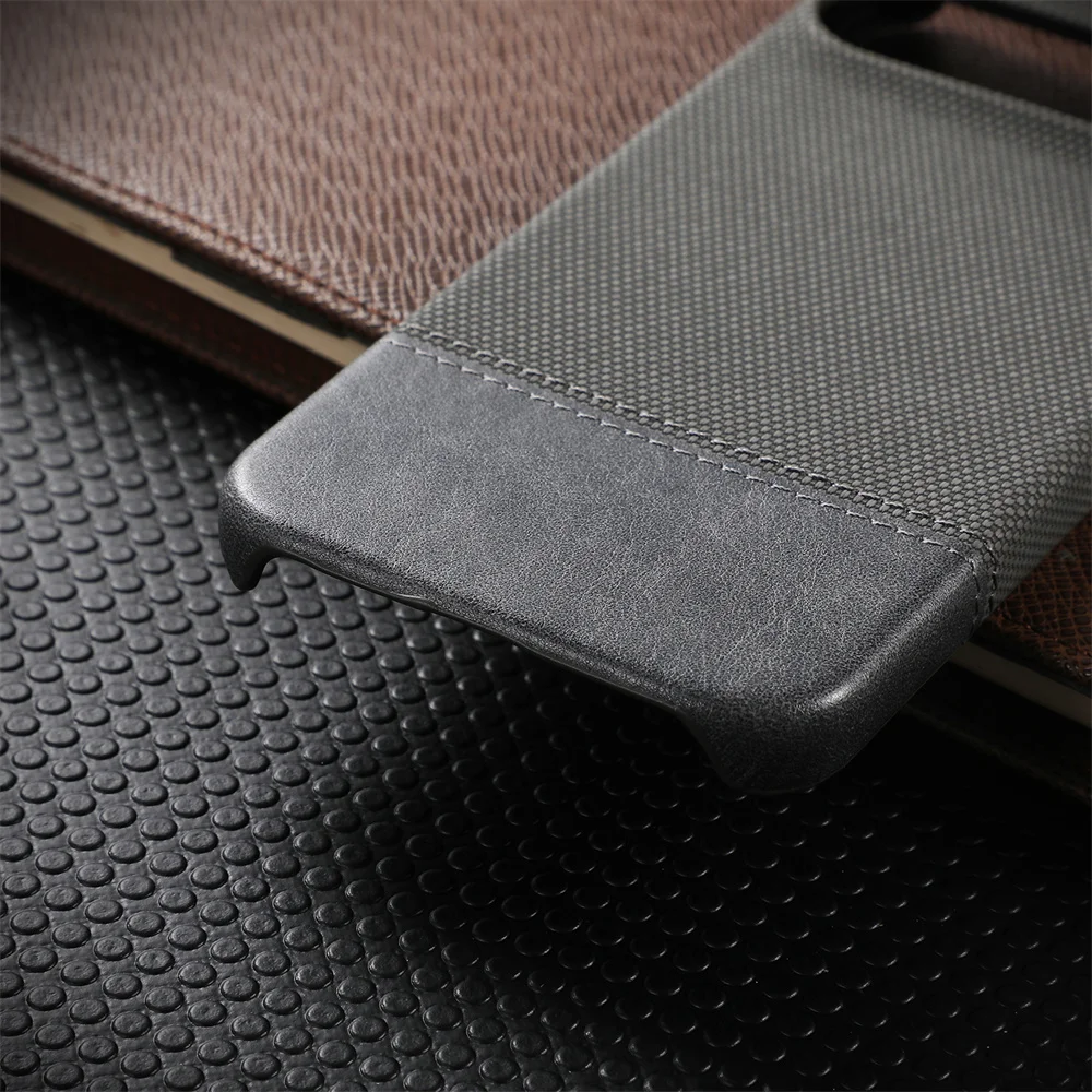 Luxurious Matte Leather Shockproof Phone Case – Sleek and Stylish Thin Cover