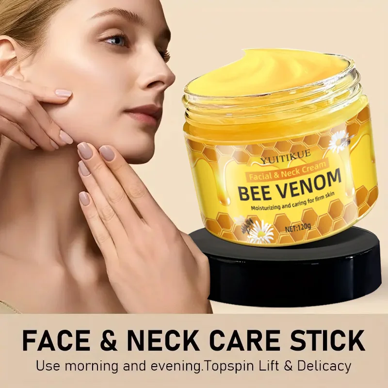 Bee venom face cream and neck cream, moisturizing and firming, brightening the complexion, suitable for all skin types
