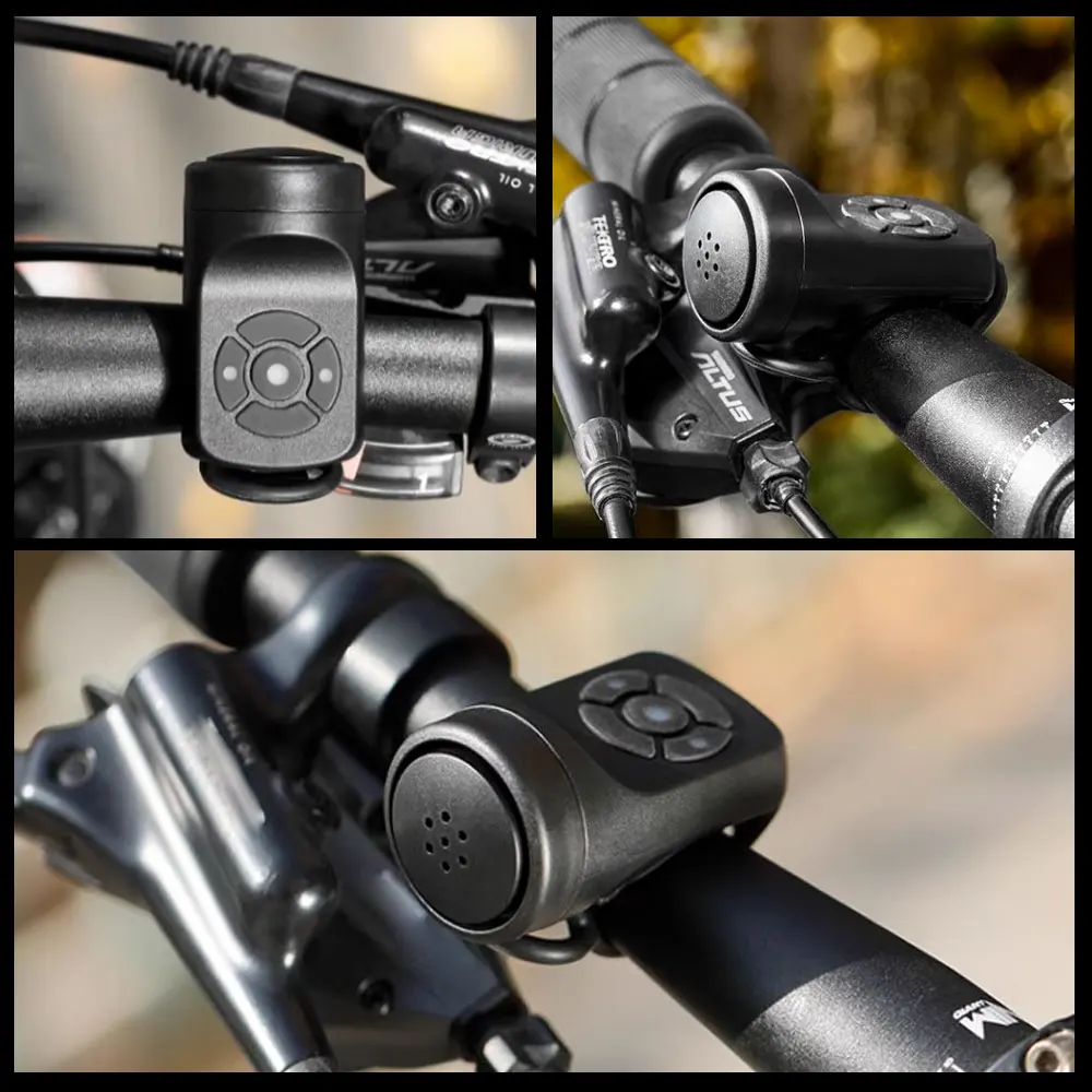 Anti Theft Bike Horn Mp3 Motorcycle Led Audio Radio Bike Sound