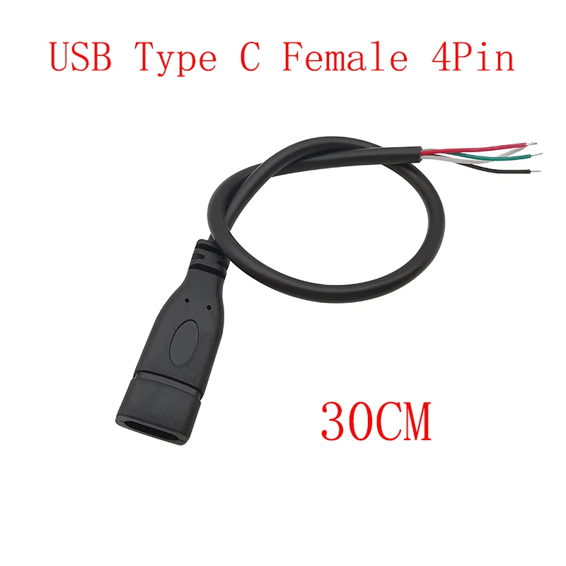 Enhanced USB Type-C Power Supply Connector Adapter for DIY Repair and Charging Solutions