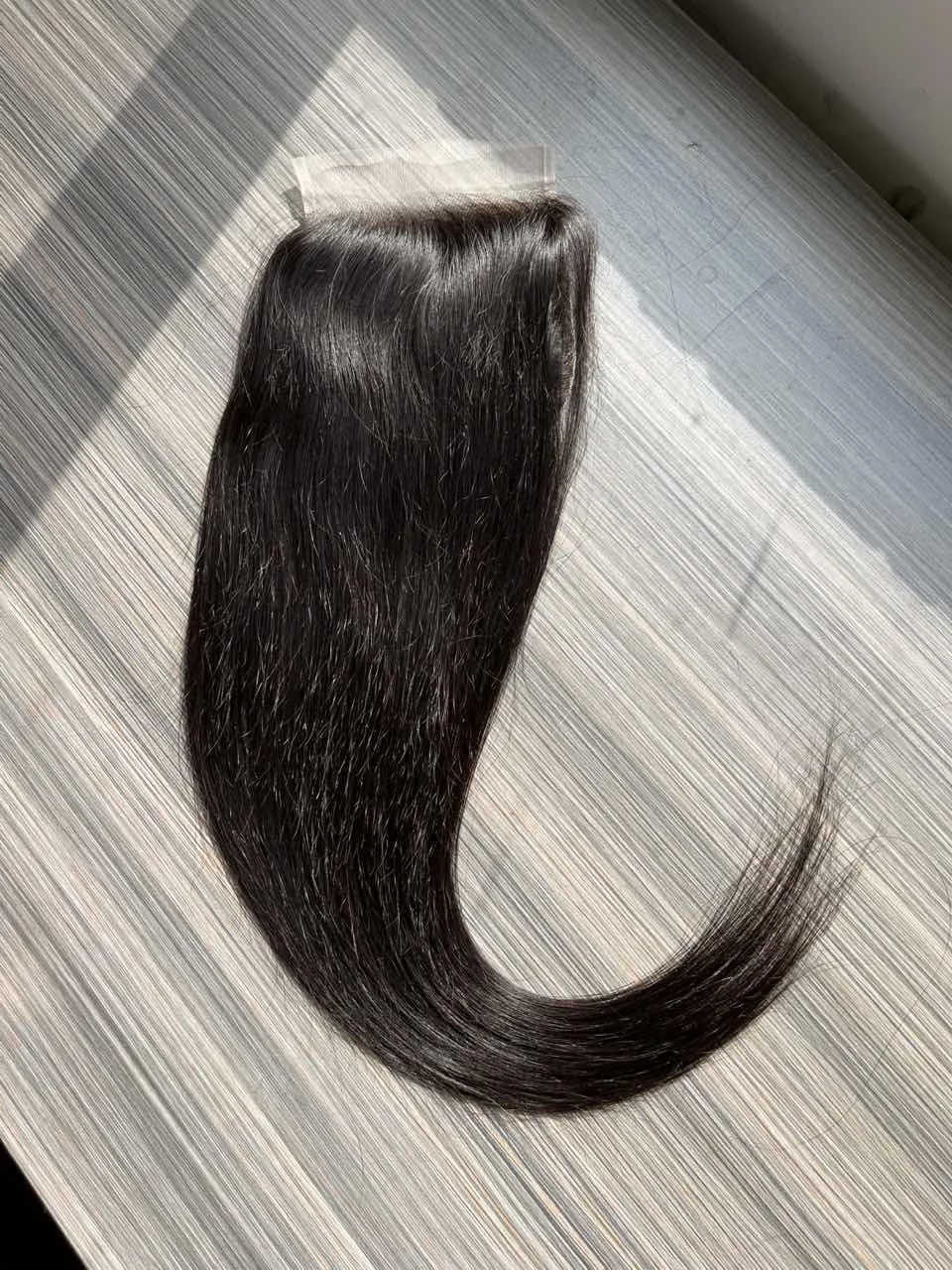 Straight Lace Closure Only Straight Human Hair Real HD Transparent Lace Frontals 4x4 Closure Human Hair Remy human hair lace closure