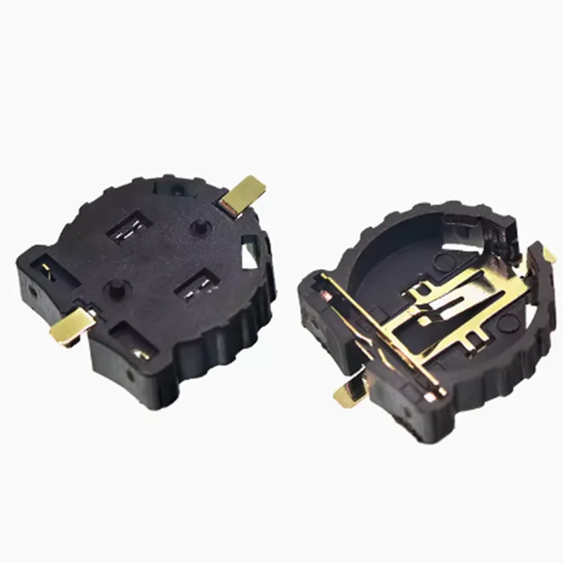 10 stücke smd smt cr1220 cr1225 BS-1220-2 3v knopf zelle batterie buchse halter fall box