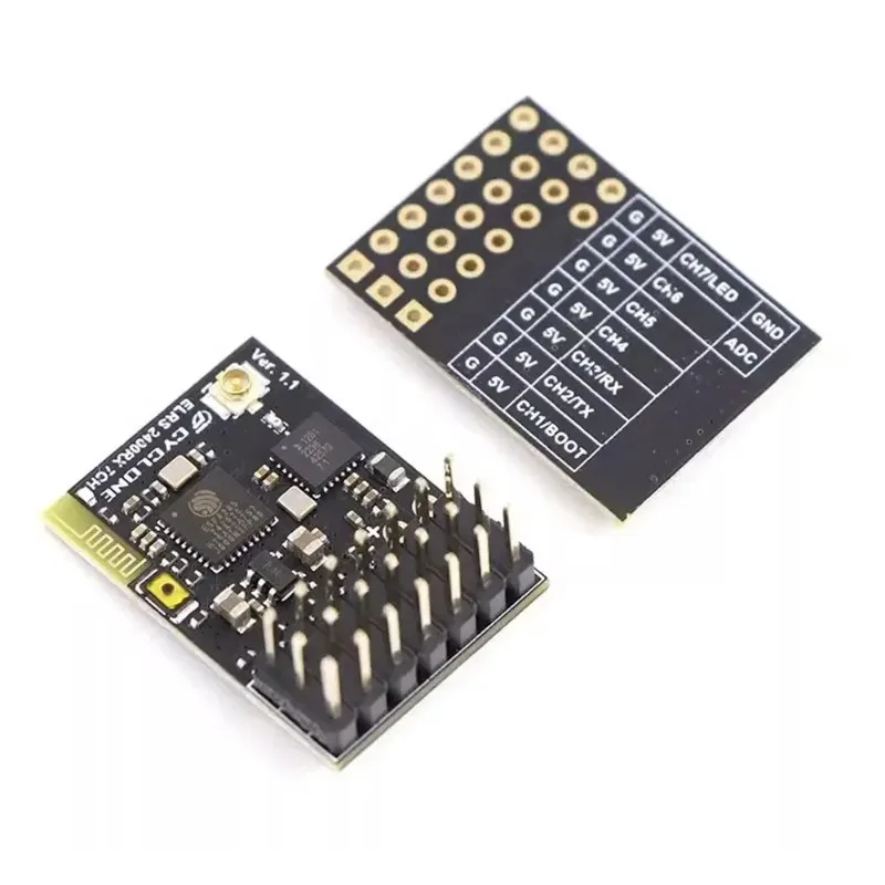 Récepteur ExpressLRS 2.4G PWM 7CH avec variomètre pour planeur