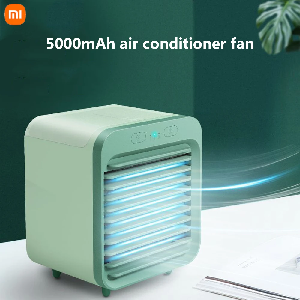 XiaomiMini5000mAhUSBPortableAirCoolerFanTabletopAir