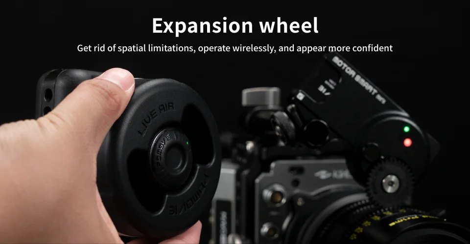 PDMOVIE LIVE AIR3 SMART MINI LiDAR Autofocus Wireless Lens Control System for Ci
