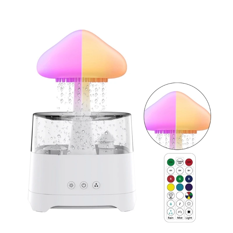 

Fashion Mushroom Shaped Humidifier Air Humidifier Essential Oil Diffusers Home Humidifier for Bedroom Office