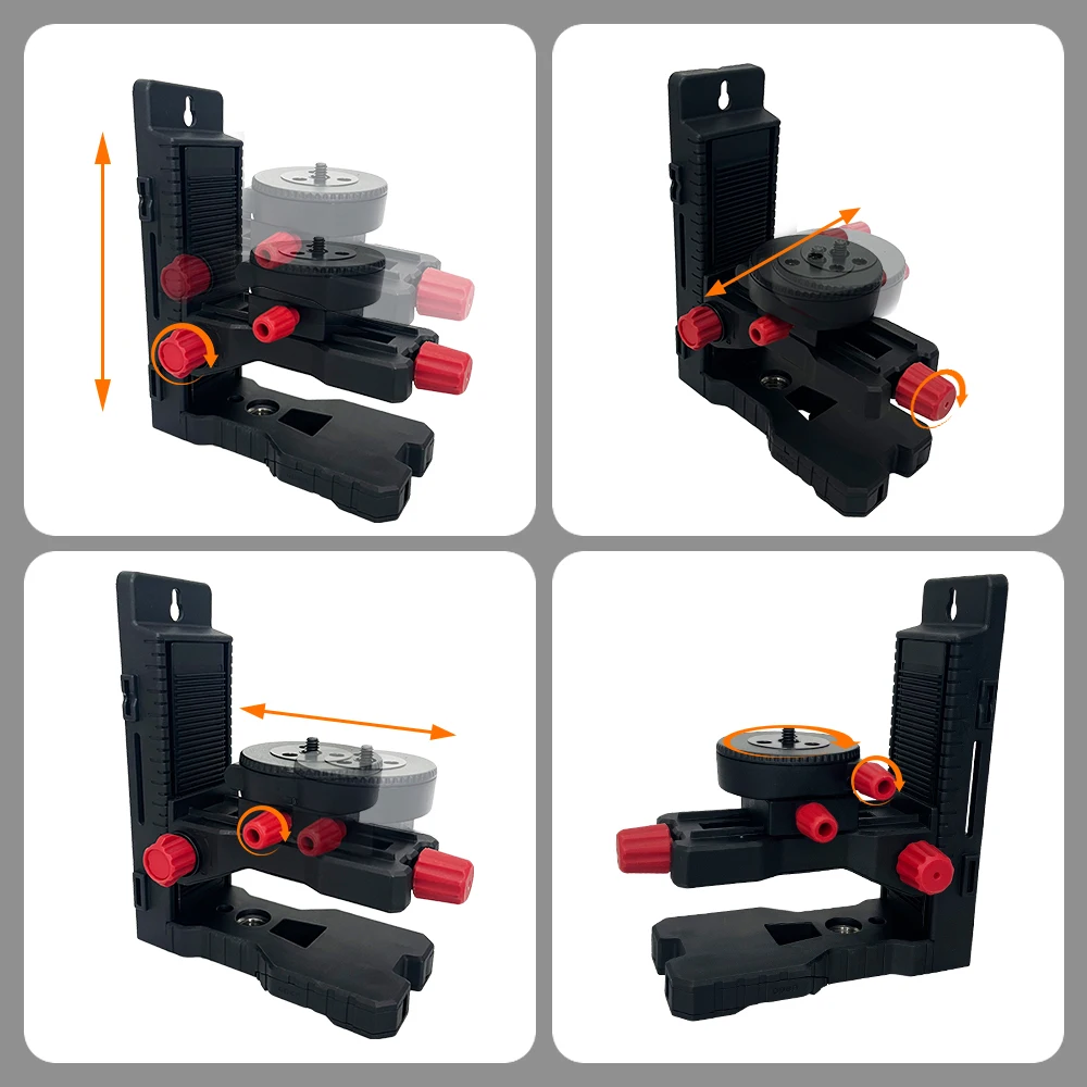 Heipoe DJ1200 High stability Level accessories L-shaped magnetic Laser level bra