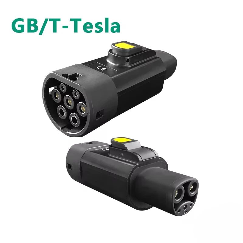 GB/T 32A 7KW EV Plug To American Tesla Super Charger TPC NACS Adapter GBT to TESLA charging adapter Fast Charger Tesla Adapter