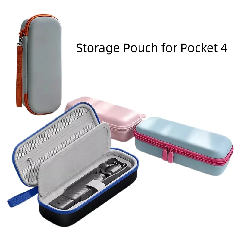 Étui de transport pour DJI Pocket 4 – Sac antichoc et pochette de rangement