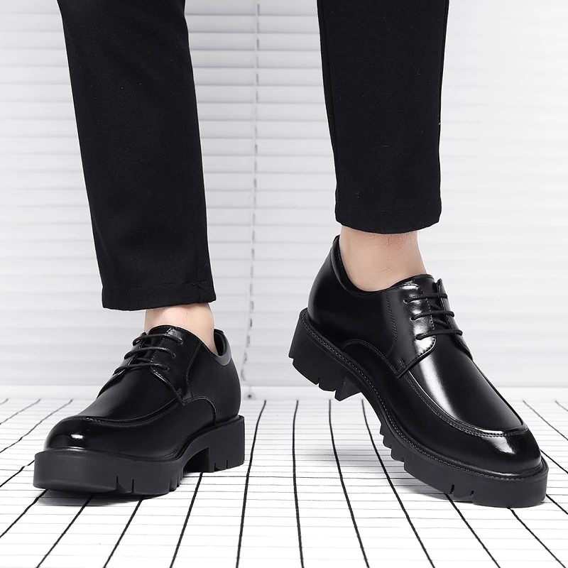 Height Increasing Dress Shoes Battle Men Elevator Shoes For Men