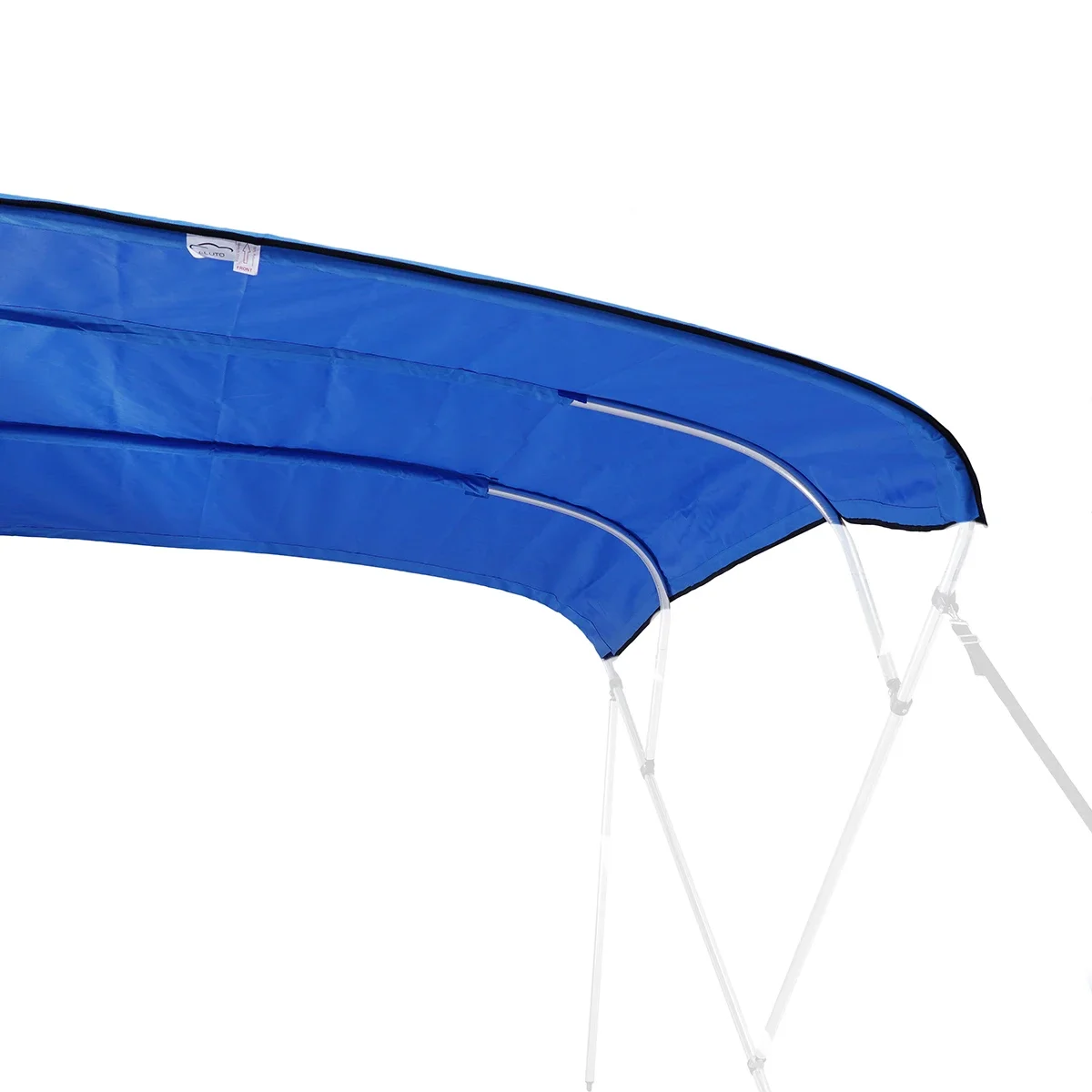 600D 4 Bow Bimini Top Boot Cover No Frame Yacht Boat Cover Zipper Anti UV Dustproof Marine Accessories