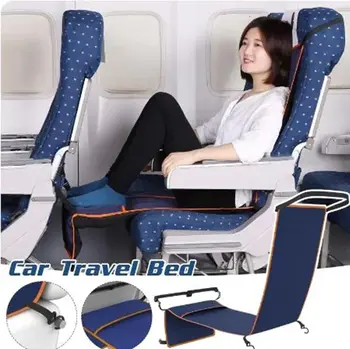 Amaca da Viaggio per Auto per Bambini e Adulti, Letto per Lunghi Viaggi, Accessori per Autobus, Supporto per Piedi e Gambe, Ausilio per il Riposo