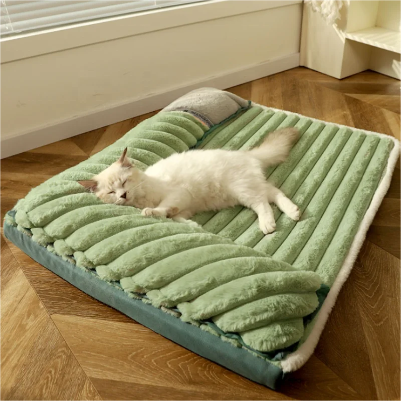 

Luxury Cat Bed Customizable Comfort Soft Cat Mattress Removable Washable Breathable Dog Bed Cat Sofa