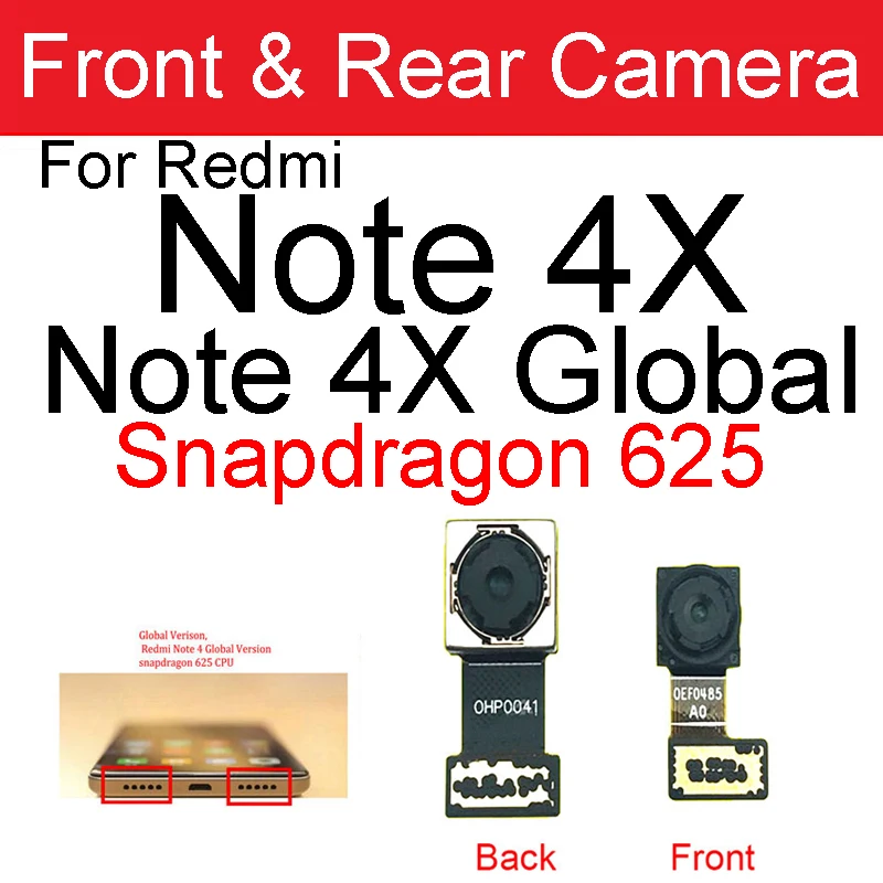 Note 4x Mi 4x Front Camera Mi 4x Front Camera Replacement Camera