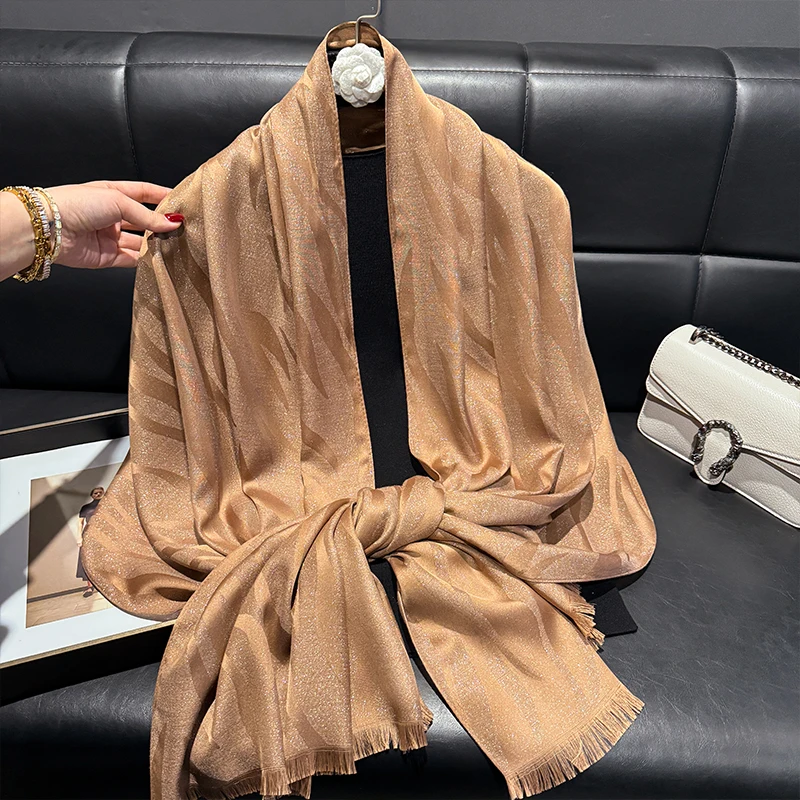 Latest Brand Ladies Print Hijab Tencel cotton Gauze scarf With Four Seasons Sun Protection Scarf Decoration Shawl Wrap Headscarf