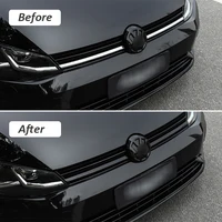 Bandes de Calandre de Voiture pour Golf 7 7.5 Rline, Autocollants Décoratifs pour VW, Logo Noir Brcorporelle, Accessoires Automobiles, 2/3 Pièces 2