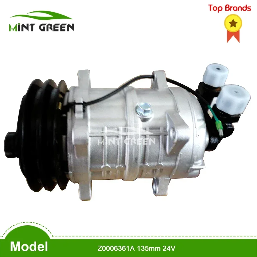 

Air Conditioner A/C Compressor For TM-16 TM16 2PK 12V or 24v Z0006361A