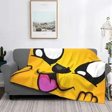 

Mikecrack Cute Blanket Textile Decoration Anime Game Dog Breathable Super Soft Flannel Blanket for Home Car Bedding Throw Rug