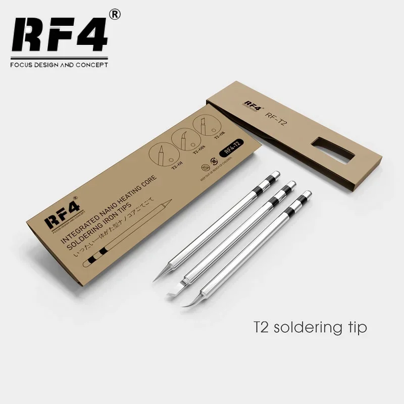 

RF4 Integrated T2 Soldering Iron Hair Hot Core Heating Apply Only To RF4-ONE Welding Station Flying Wire Handset Maintenance