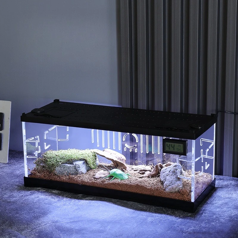 A closer look at Exotic Pet Side Tank Cage With Acrylic View Window