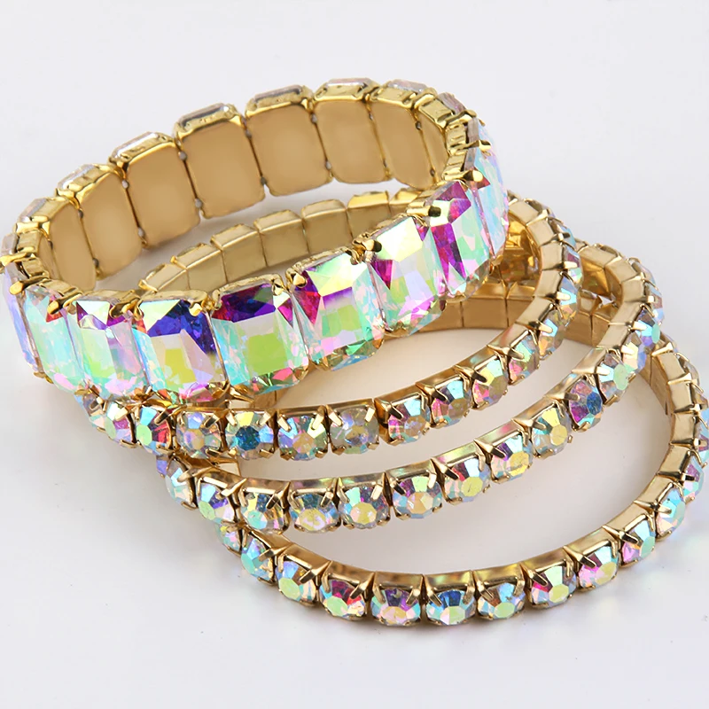 Colorful Glass Bracelets