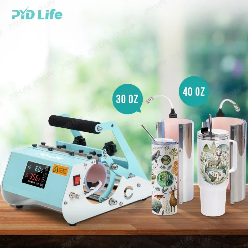 PYD Life Custom Color Top Seller  30oz Sublimation Skinny Tumbler  Press Heat Press Machine In Stock - AliExpress