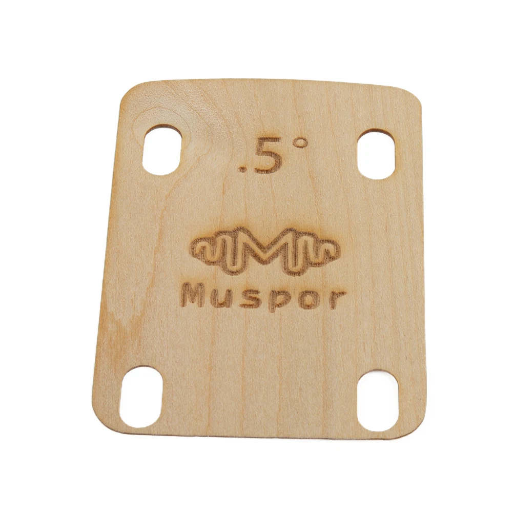 

Аксессуары Maple Neck Shims, запчасти для электрической гитары, кленовые пластины, желтые 0,25/0,5/1 градус 2-3/16 дюйма X 3 дюйма, абсолютно новые
