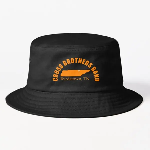 

Orange Cross Brothers Band Swag Bucket N21Mens Outdoor Casual Caps Women Boys Fish Sport Fishermen Spring Sun Hip Hop