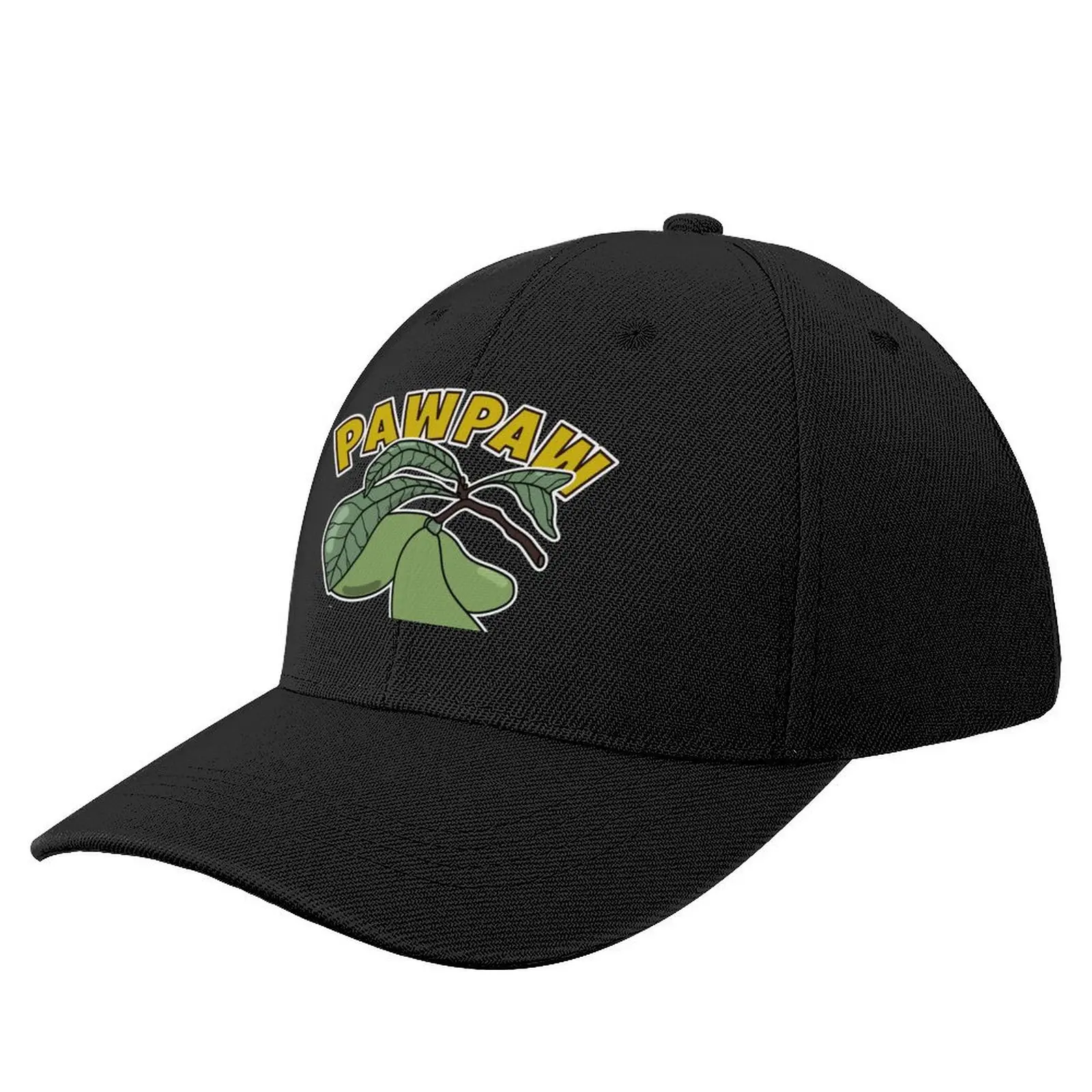 Pawpaw Fruit Tree Asimina Triloba Berretto Da Baseball Trucker Hat Beach Man Women'S