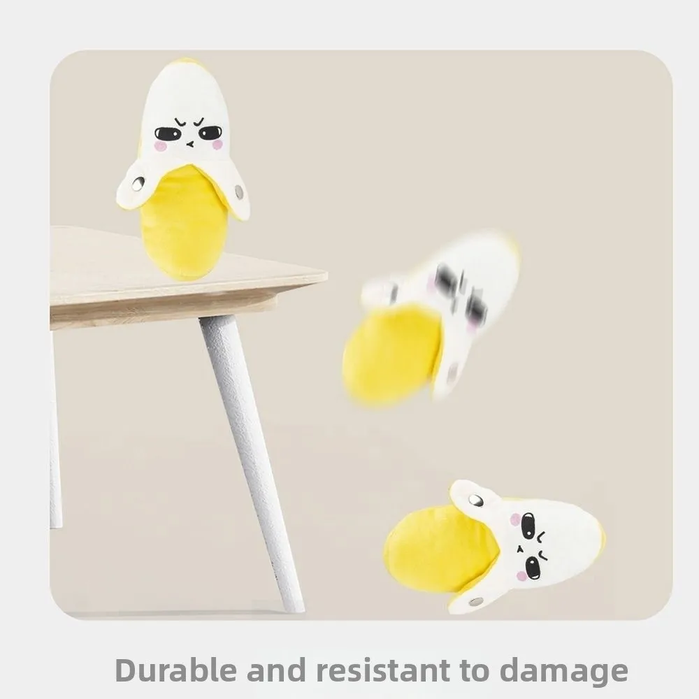 창의적인 과일 모양 메트로놈 귀여운 감각 자극 바나나 소리 삑삑이 인터랙티브 놀이 조인트 음악 리듬 봉제 인형