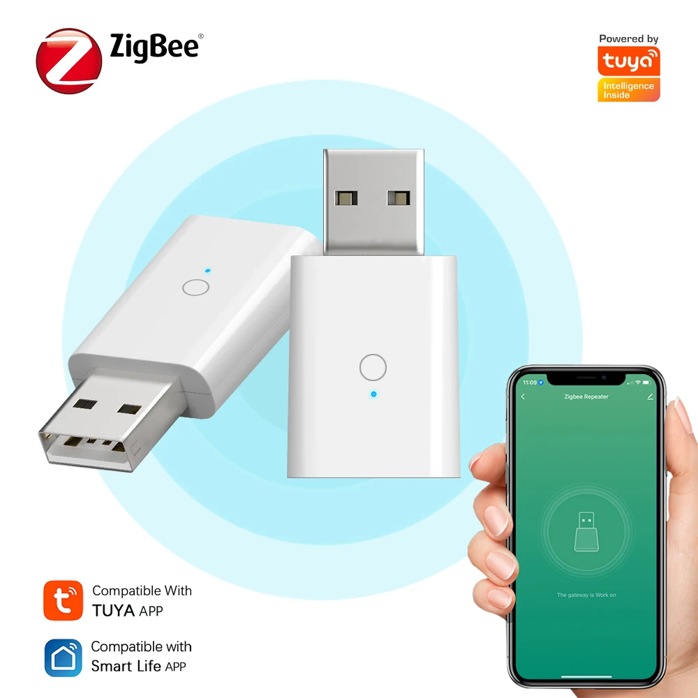 ZigBee Signal Repeater USB Hub & Smart Home Signal Amplifier
