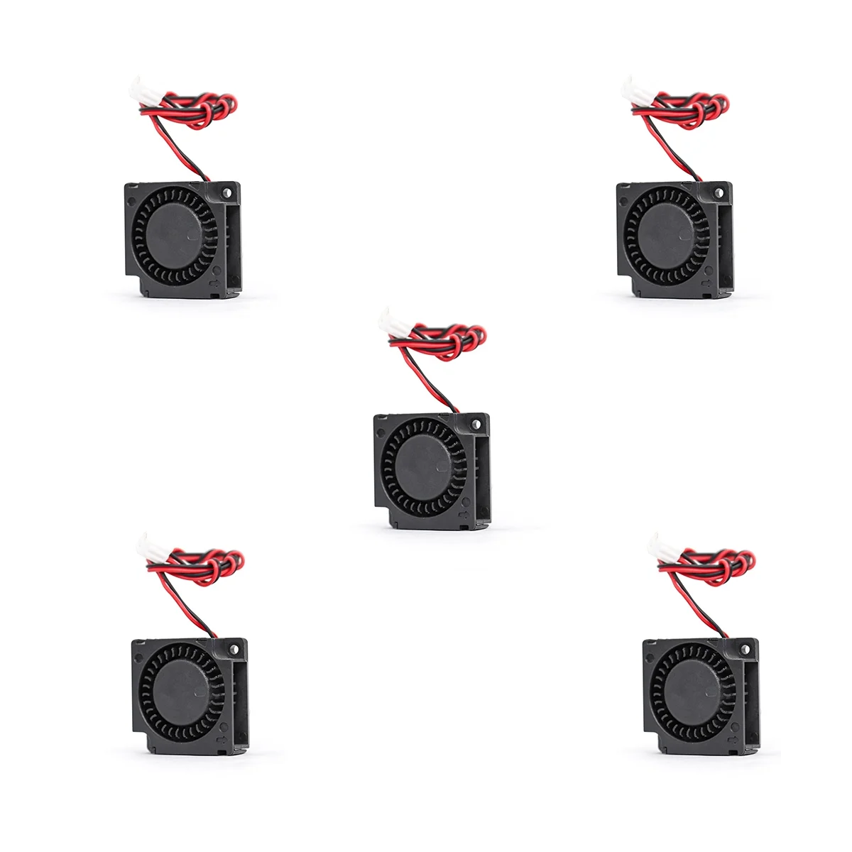 

5Pcs 30mm 24V Blower 3010 Cooling Fan Brushless 2Pin 30 x 30 x 10mm for 3D Printer