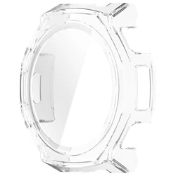 Durable 2 - in - 1 Protective Case with Tempered Glass Film Screen Protector - T - Rex 3 Pro 44mm (Transparent)