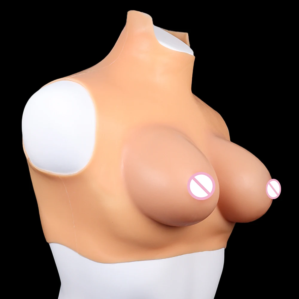 SUSEXY Realistic Silicone Breast Big Fake Artificial Boobs For Transgender Drag Queen Cross-dresser Sissy Gay Sex Pleasure Games