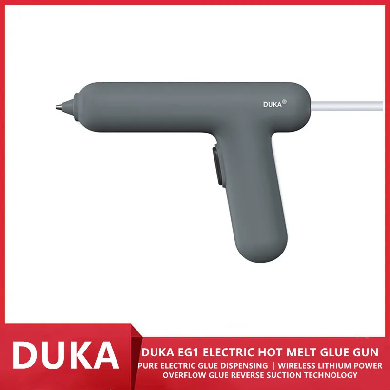 

YOUPIN DUKA wireless electric hot melt glue gun with 7 mm glue stick Type-c rechargeable home DIY repair hand tools glue gun