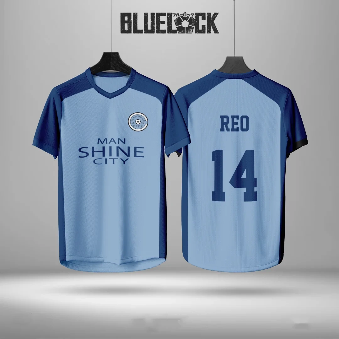 Japanese Anime Blue Lock-Manshine City Team Football Sports