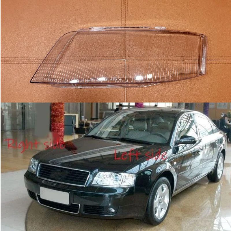 For Audi A6 C5 1999 2000 2001 2002 Car Headlight cover Headlamp Lens