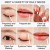 100 pcs of 7CM semi-permanent tattoo with pointed beak single head cotton swab for eyebrow tattoo mist eyebrow bleaching lip sma 2