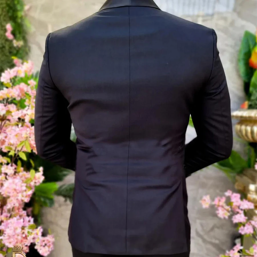 Blazer Suit For Men 3 Piece Outfit Set Suits Pants Mens Clothing Party Wedding Tuxedo Jackets vest designer clothes Black coats