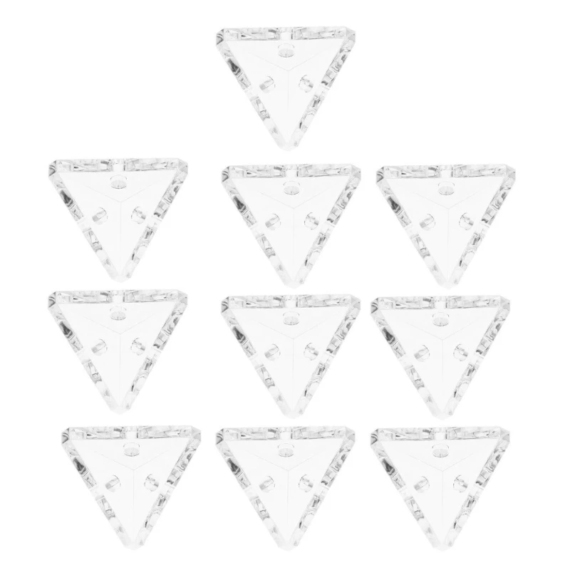 Description Picture 6 of itemClear Acrylic Connector Brackets Corner Connectors for Secure Shelf Installation Dropship