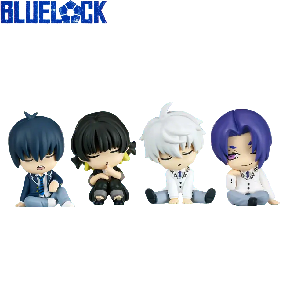 4 teile/satz Bue CK Anime Figuren Puppe Isagi Yoichi Nagi Sehaku Bachira Meguru Mikage Leo Action Figur Modell Spielzeug für Kinder