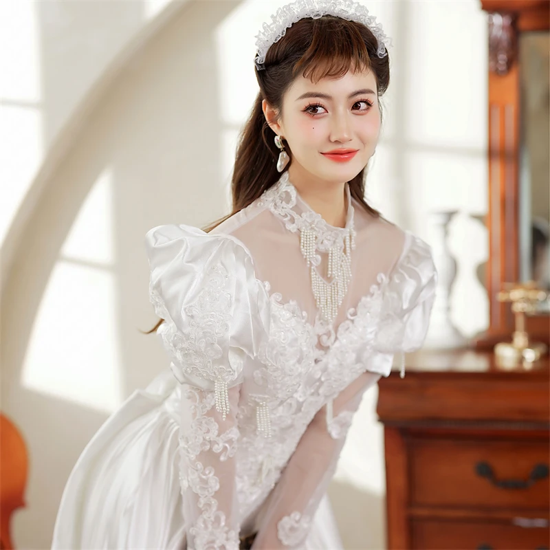 1980s Prom 80s Puff Sleeve Dress 2210# Real Photos Vintage Exquisite Appliques Pearls Lace Wedding Dress Customized Bridal Gown Puffy Sleeves Princess Ball Gown AliExpress 320 1980s Prom 80s Puff Sleeve Dress 2210# Real Photos Vintage Exquisite Appliques Pearls Lace Wedding Dress Customized Bridal Gown Puffy Sleeves Princess Ball Gown AliExpress 320