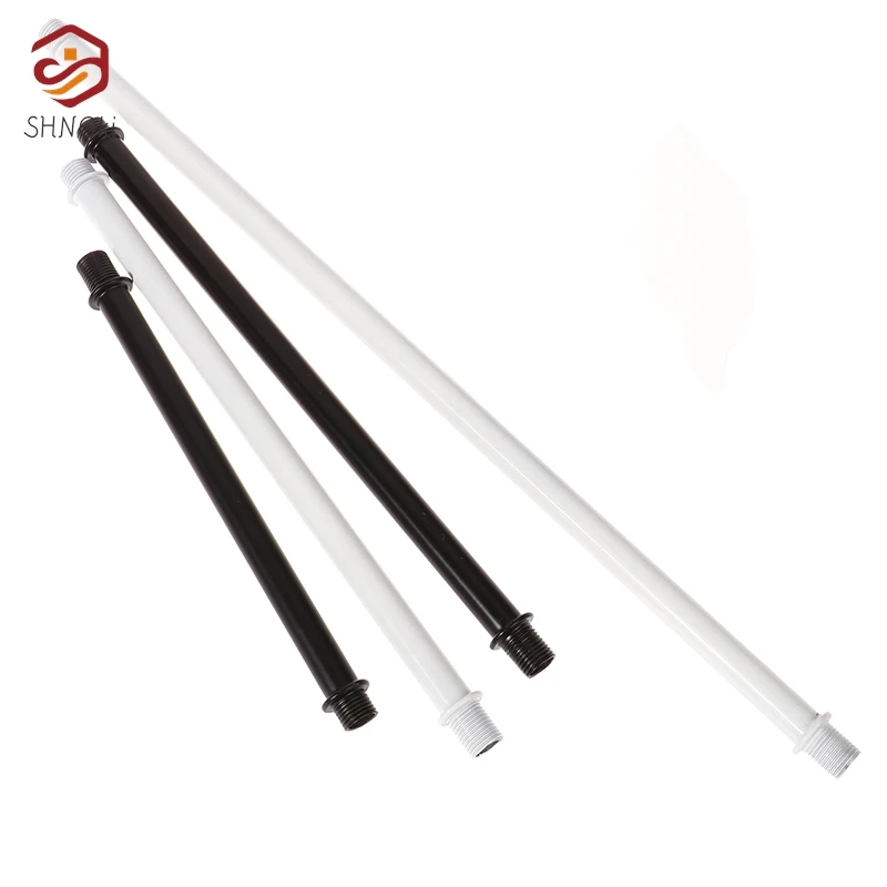 Lighting Accessories M10*1 Tooth Tube Lamp Double-headed External Tooth Hollow Metal Rod 10cm 15cm 20cm 30cm 40cm 50cm 1Pc led lamp accessories