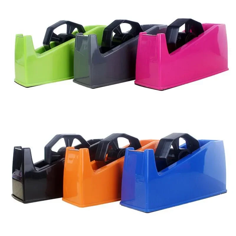 

Cutting Paper Scotch Dispenser Cutter Tape Dual Holder Desktop Adhesive Stationery Use Masking Seat Machine