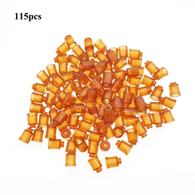 115Pcs Jenter Méhész Szűz Queen Tenyésztő Műanyag Barna Cellás Kupa Férgek Számára - Image 5
